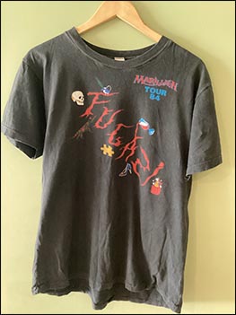 T-Shirt: Tour 84 (front) - February-March 1984
